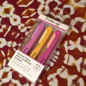 Retractable Razor (La Crème Shop ) 3 pack